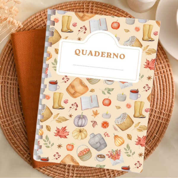 quaderno per scrapbooking - autumn vibes notebook