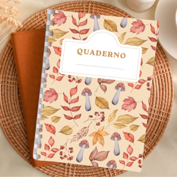 quaderno per scrapbooking - foliage notebook