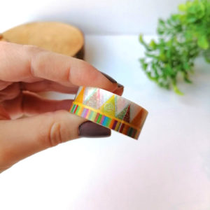 washi tape multicolor