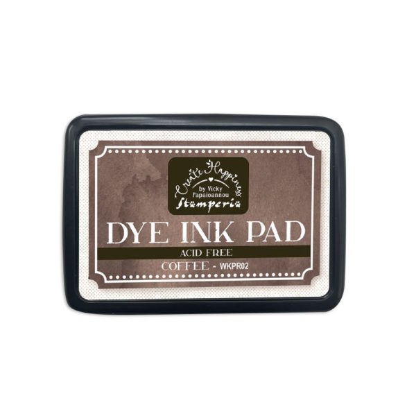 dye ink pad stamperia coffee