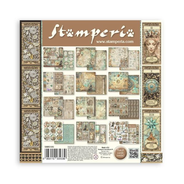 Blocco di carte scrap Fortune Stamperia - immagine 2